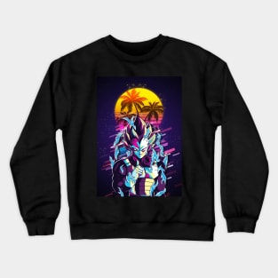 Vegeta Retro80s Crewneck Sweatshirt